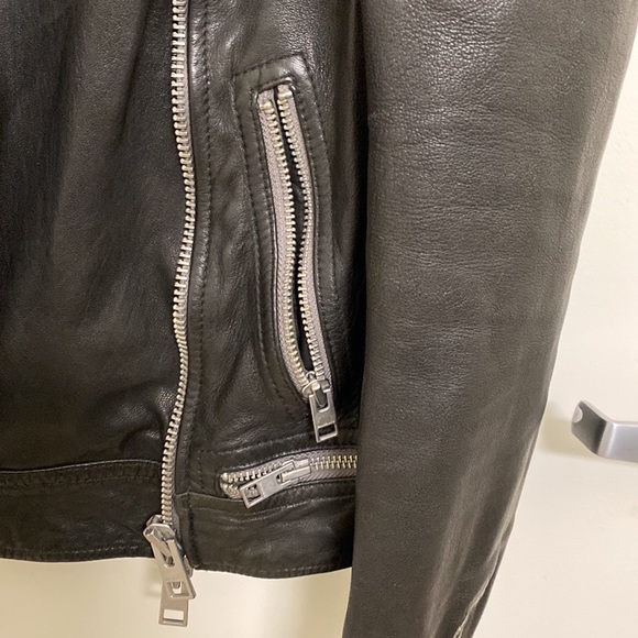 Preloved. All Saints Leather Jacket. Great condition. US 6/UK 10/EU 38 - Picture 6 of 6